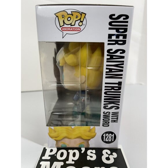 Funko Pop! Dragon Ball Z: Super Saiyan Trunks With Sword 1281 Vinyl Figure New - Picture 3 of 7
